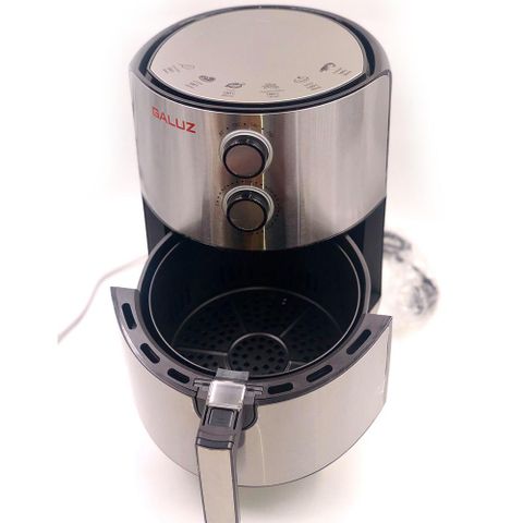 Nồi Chiên Không Dầu Galuz HL-994 5.2L - Thiết Kế Đứng, Công Suất 1800W, Công Nghệ Rapid Air, Dễ Dàng Vệ Sinh, Tiết Kiệm Không Gian