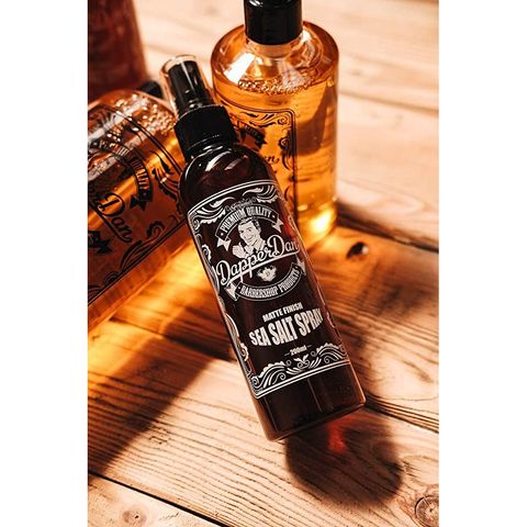Xịt Tạo Phồng Dapper Dan Sea Salt Spray 200ml - Dưỡng Tóc Giữ Nếp, Tăng Độ Phồng, Phong Cách Nam Chính Hãng