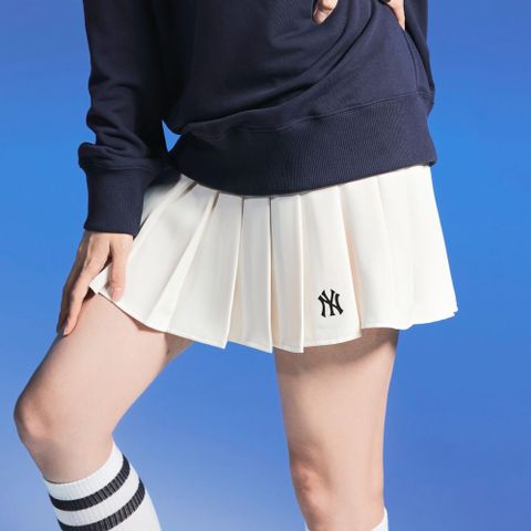 Chân Váy Xếp Ly MLB New York Yankees - Thời Trang Nữ Đẹp, Năng Động, Chất Liệu Cao Cấp 3FSKB0324-50CRS