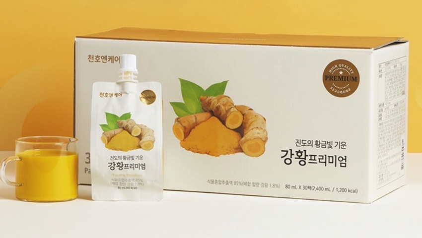 Nước Hồng Sâm Tinh Chất Nghệ Tươi Chunho Ncare Hàn Quốc - Giúp Tăng Cường Đề Kháng, Hỗ Trợ Tiêu Hóa và Làm Đẹp Da