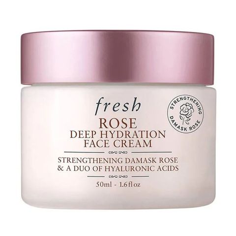 Kem Dưỡng Ẩm Fresh Rose Deep Hydration Face Cream 50ml - Cấp ẩm tự nhiên, Làm mềm da, Duy trì độ ẩm, Dưỡng ẩm sâu cho da mặt