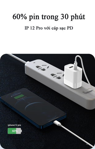 Củ Sạc Nhanh 2in1 PD 20W QC 18W - Sạc USB-C và USB-A cho Điện Thoại, Máy Tính Bảng, Laptop - Thiết Kế Nhỏ Gọn, An Toàn, Tương Thích Nhiều Thiết Bị