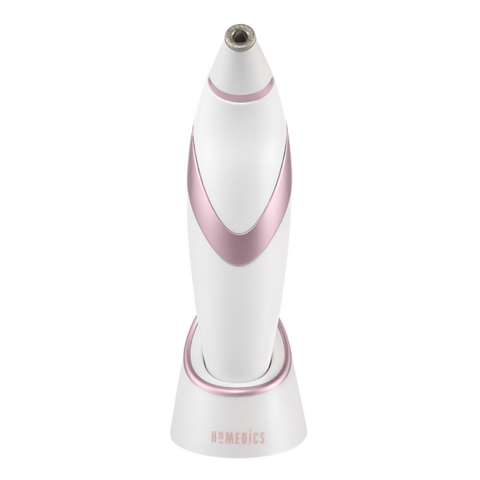 Máy tẩy tế bào chết nâng cơ trẻ hóa da mặt HoMedics MDA-100 - Thiết bị chăm sóc da tại nhà chuyên nghiệp với 2 đầu hút kim cương