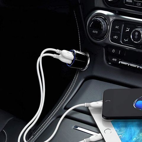 Tẩu Sạc Ô Tô ZicBee MGA014 5.4A/30W - Sạc Nhanh Quick Charge 3.0 2 Cổng USB-A Tương Thích iPhone, Samsung, Android