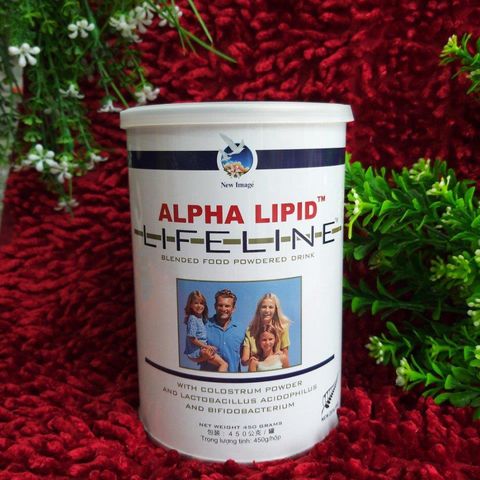 Sữa Non Alpha Lipid Lifeline 450g - Tăng Cường Sức Khỏe, Hỗ Trợ Đề Kháng Cho Trẻ Em Và Người Lớn, Chất Lượng New Zealand