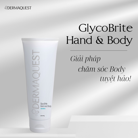 Kem Dưỡng Da Tay Và Cơ Thể Dermaquest Skinbrite Glycobrite 170g - Chất Kem Mịn, Giúp Làm Sáng Da, Cấp Ẩm Tự Nhiên