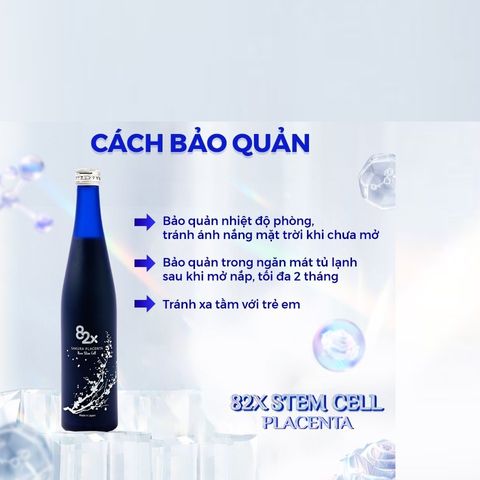 Nước Uống Tinh Chất Nhau Thai 82X Sakura Placenta Rose Stem Cell 500ml - Tăng Cường Đề Kháng, Trẻ Hóa Làn Da, Dưỡng Da Căng Mịn