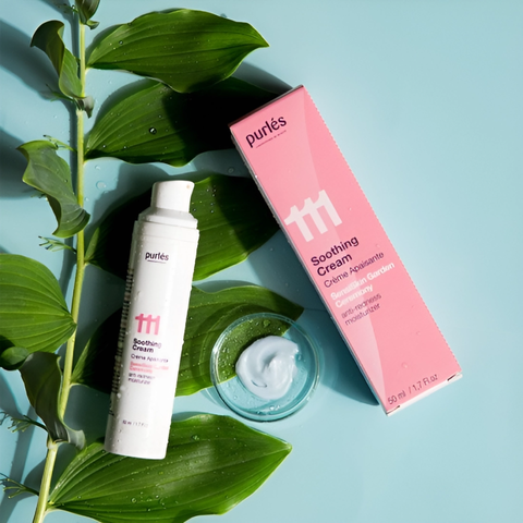 Kem Dưỡng Làm Dịu Da Purles 111 Soothing Cream 50ml - Giảm Mẩn Đỏ, Phục Hồi Da Nhạy Cảm, Chứa Chiết Xuất Thiên Nhiên