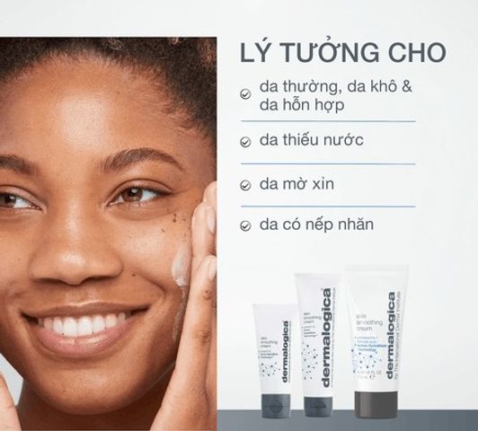 Kem Dưỡng Ẩm Dermalogica Skin Smoothing Cream - Cấp Ẩm, Làm Dịu Da, Phục Hồi Săn Chắc - Phí Hợp Da Thường Và Da Khô 50ml