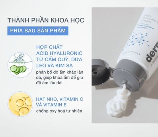 Kem Dưỡng Ẩm Dermalogica Skin Smoothing Cream - Cấp Ẩm, Làm Dịu Da, Phục Hồi Săn Chắc - Phí Hợp Da Thường Và Da Khô 50ml