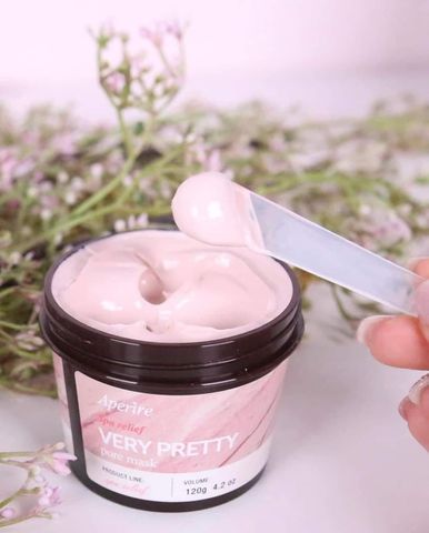 Mặt Nạ Đất Sét Quả Mọng Aperire - Giúp Làm Sạch, Thu Nhỏ Lỗ Chân Lông, Dưỡng Trắng Da - 120g Spa Relief Very Pretty Pore Mask