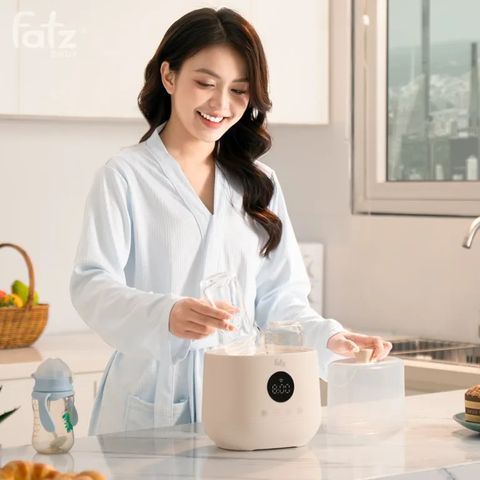 Máy Hâm Sữa và Tiệt Trùng Fatzbaby Duo 8 FB3062SJ - Công Suất 500W, Hâm Nóng Siêu Tốc 2 Bình Cùng Lúc, Bình An Toàn Cho Bé