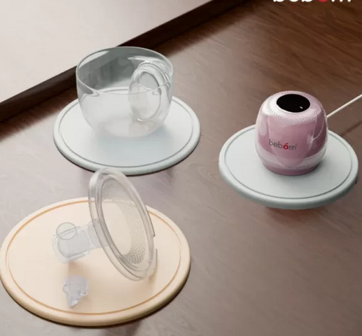 Máy Hút Sữa Điện Rảnh Tay Không Dây Beborn WBP02 - 4 Chế Độ Hút êm, Phễu Silicon Siêu Mềm, Độ Ồn Thấp, Dung Tích 210ml