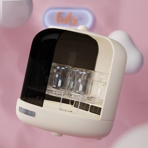 Máy úp bình sữa Fatzbaby Tidy 2 - Tiệt trùng UVC và sấy khô, Dung tích 13L, Giữ tiệt trùng lên đến 72 giờ, Phù hợp cho gia đình