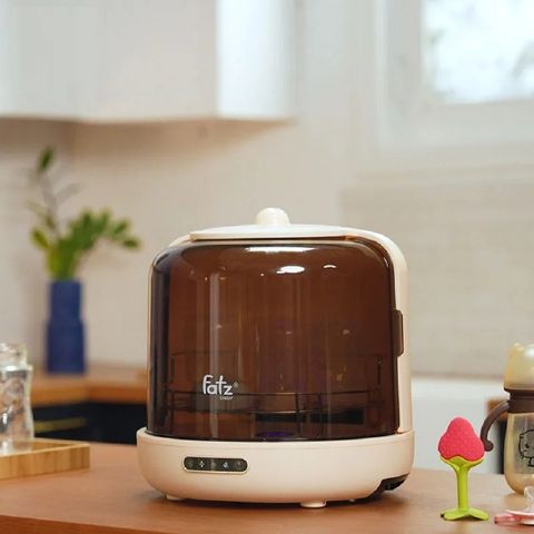 Máy úp bình sữa Fatzbaby Tidy 2 - Tiệt trùng UVC và sấy khô, Dung tích 13L, Giữ tiệt trùng lên đến 72 giờ, Phù hợp cho gia đình