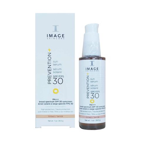 Tinh chất chống nắng Image Prevention+ Sun Serum SPF 30 Tinted - Bảo vệ da, che khuyết điểm, chống tia UVA/UVB, thích hợp mọi loại da