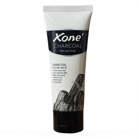 Gel lột mụn than tre hoạt tính Kone Charcoal Peeling Mask 50ml - Vệ sinh da, loại bỏ mụn cám, mụn đầu đen cho nam và nữ
