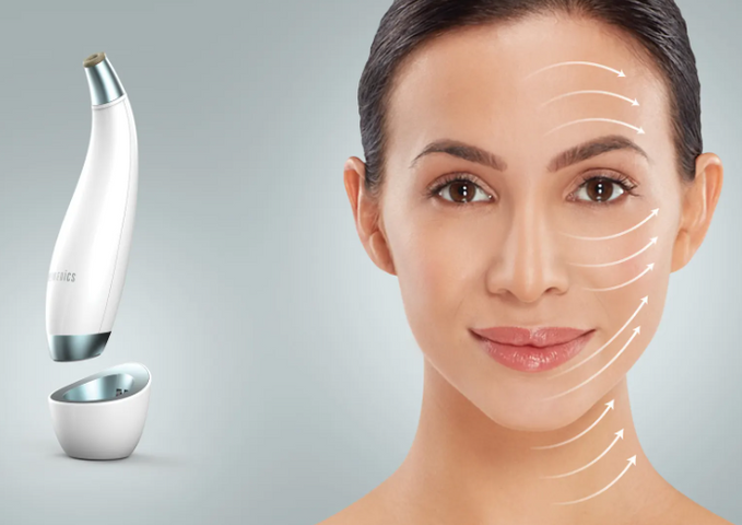 Máy Tẩy Da Chết và Massage Lạnh Cầm Tay HoMedics MD-100-EU2 - Thiết Bị Chăm Sóc Da Professionnal Tại Nhà, Hiệu Quả Cao