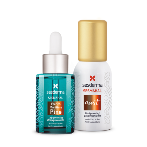 Bộ Dưỡng Trẻ Hóa Da Sesderma Sesmahal - Serum Chống Oxy Hóa Chiết Xuất Vỏ Cây Thông Biển Pháp, Dưỡng Da Rạng Rỡ, 30ml
