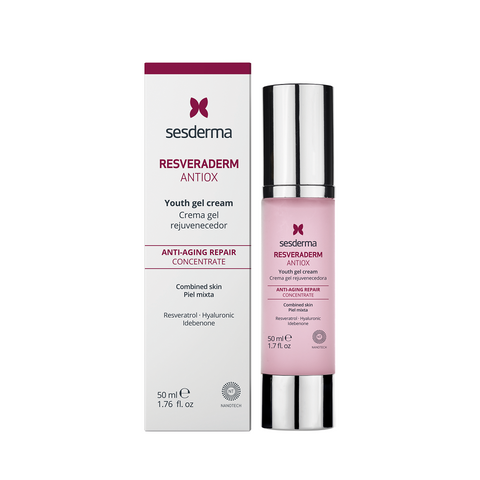 Kem Dưỡng Ẩm Trẻ Hóa Da Resveraderm Antiox Youth Gel Cream - Chống Lão Hóa, Dưỡng Ẩm Sâu, Phục Hồi Độ Đàn Hồi Da