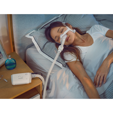 Mặt nạ thở chụp mũi Resmed Airfit N20 cho máy trợ thở CPAP/BiPAP - Thiết kế tối giản, vừa vặn, thoải mái cho mọi người