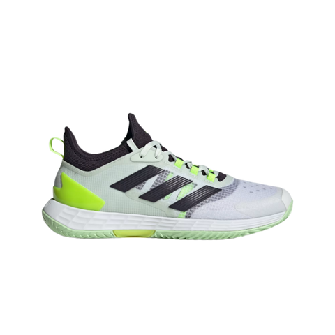 Giày Pickleball Tennis Adidas Adizero Ubersonic 4.1 - Đế Ngoài Bám Chắc, Công Nghệ Lightstrike, Màu Cloud White/Aurora Black/Lucid Lemon