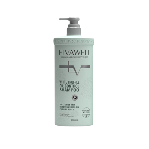 Dầu Gội Elvawell White Truffle Kiểm Soát Dầu 500ml - Chăm Sóc Tóc Dầu, Bồng Bềnh và Chắc Khỏe