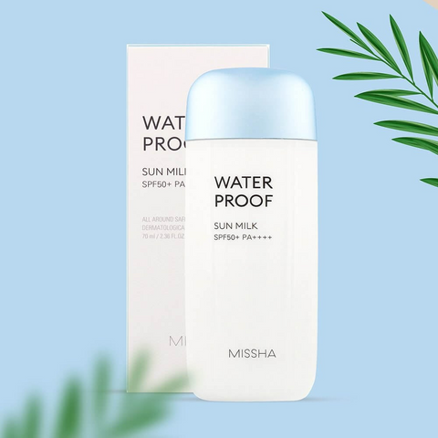 Kem Chống Nắng Missha Waterproof Xanh SPF50 PA+++