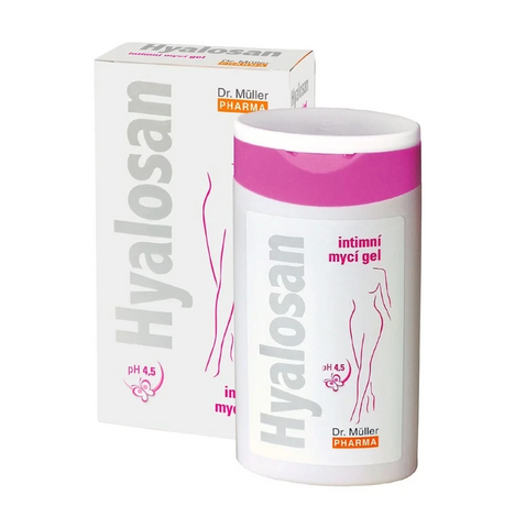 Bộ dung dịch vệ sinh phụ nữ và gel Hyalosan Dr. Muller Pharma - Giải pháp an toàn cho sức khỏe phụ khoa, không kháng sinh, tiện lợi cho nữ giới