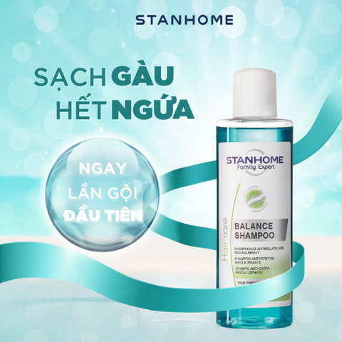 Dầu Gội Giảm Gàu Ngứa Stanhome Family Expert Balance Shampoo 200ml - Chăm Sóc Da Đầu, Ngăn Ngừa Gàu, Dịu Nhẹ