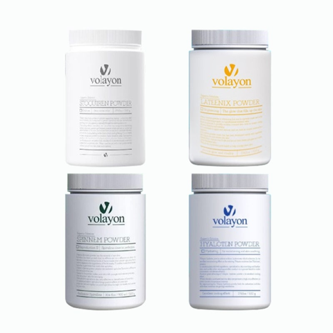 Mặt Nạ Volayon Dạng Bột 500g - Mặt Nạ Chăm Sóc Da Hàn Quốc Đủ 4 Màu, Phù Hợp Mọi Loại Da, Hiệu Quả Dưỡng Da Tự Nhiên