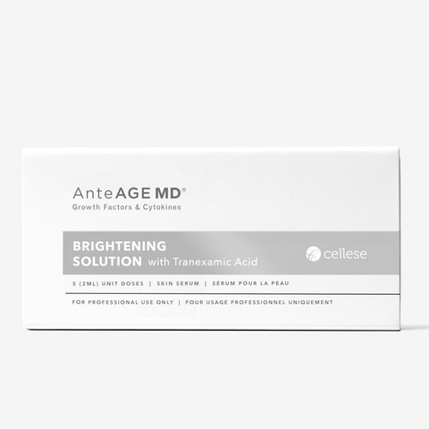 Tinh Chất Dưỡng Trắng Da AnteAGE MD Brightening Solution 5 Ống x 10ml - Giúp Da Sáng Mịn, Đều Màu, Cấp Ẩm Hiệu Quả