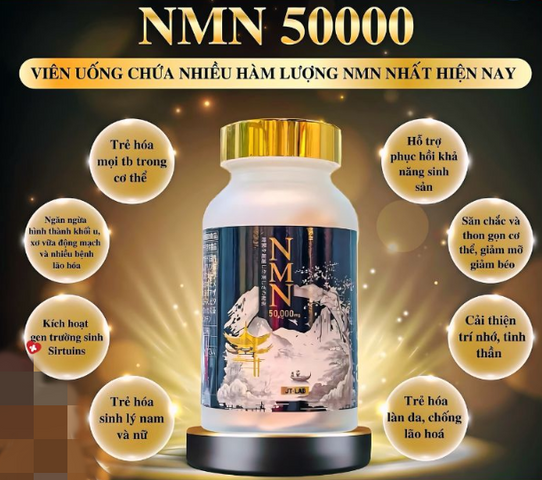 Viên Uống Trẻ Hóa Da 50000mg JT-LAB Nhật Bản - Tăng Cường Collagen, Dưỡng Ẩm, Cải Thiện Nếp Nhăn, Sáng Khỏe Da 120 Viên
