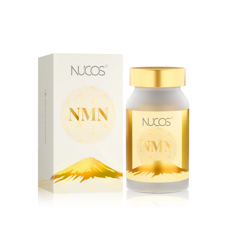 Viên uống trẻ hóa toàn diện Nucos - Hỗ trợ sức khỏe và làm đẹp da với Coenzyme Q10, Vitamin B3 và Hyaluronic Acid - 60 viên
