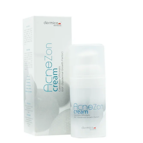 Kem Dưỡng Ẩm Chống Mụn Dermica Acnezon Cream 30ml - Hỗ Trợ Phục Hồi Da Dầu Mụn, Cấp Ẩm, Kháng Khuẩn, Làm Mờ Sẹo Thâm