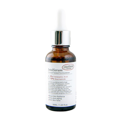 Serum IntelSerum Cải Thiện Sạm Nám & Lão Hóa Da - Dưỡng Sáng Màu Da 30ml, Hỗ Trợ Ẩm, Làm Mờ Vết Thâm, Thương Hiệu IntelDerm