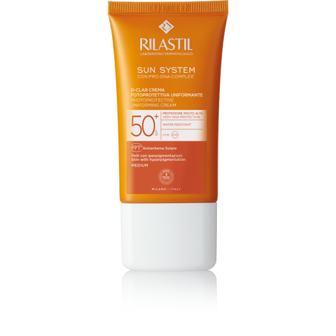 Kem Chống Nắng Rilastil Sun System Ppt D-Clar Medium SPF50+ - Bảo Vệ Da Chống Tia UV và Giảm Nám Kiểm Soát Dầu 40ml