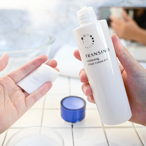Nước Hoa Hồng Transino Whitening Clear Lotion EX - Dưỡng Sáng Da, Ngăn Ngừa Nám, Cân Bằng Độ Ẩm, 150ml Nhật Bản