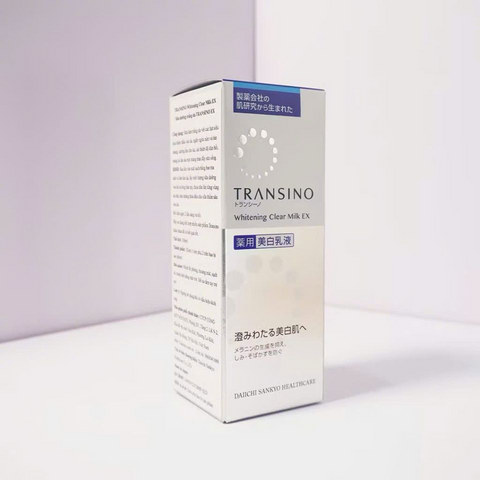 Sữa Dưỡng Trắng Da Transino Whitening Clear Milk EX 100ml - Hỗ Trợ Mờ Thâm Nám, Cải Thiện Độ Ẩm, Da Mịn Màng, Nhật Bản