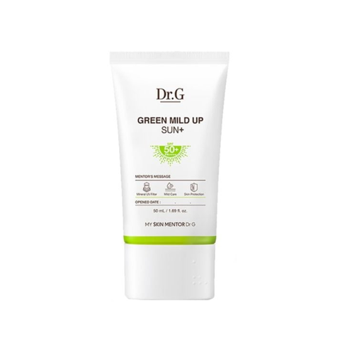Kem Chống Nắng Vật Lý Dr.G Green Mild Up Sun+ SPF50+ - Bảo Vệ Da Hàng Ngày, Chất Dịu Nhẹ, Phù Hợp Mọi Loại Da