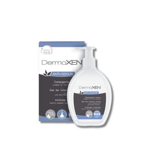 Dung dịch vệ sinh phụ nữ DermoXen Anti-Odour Ý 200ml - Giúp làm sạch, giảm mùi hôi, bảo vệ và dưỡng ẩm vùng kín tự nhiên