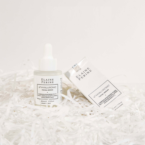 Serum Elaine Perine 4D Hyaluronic Facial - Cấp ẩm và Trẻ hóa da, Phù hợp mọi loại da, Lọ 30ml, Dưỡng da mềm mịn, căng tràn sức sống