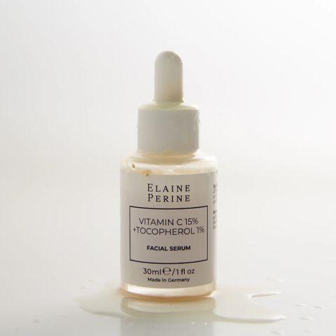 Serum Dưỡng Sáng Da Elaine Perine Vitamin C 15% + Tocopherol 1% - Hỗ Trợ Cải Thiện Da Xỉn Màu, Căng Bóng, Rạng Rỡ 30ml