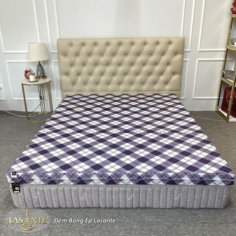 Đệm bông ép tinh khiết chính hãng Lasante 200x220x9 cm