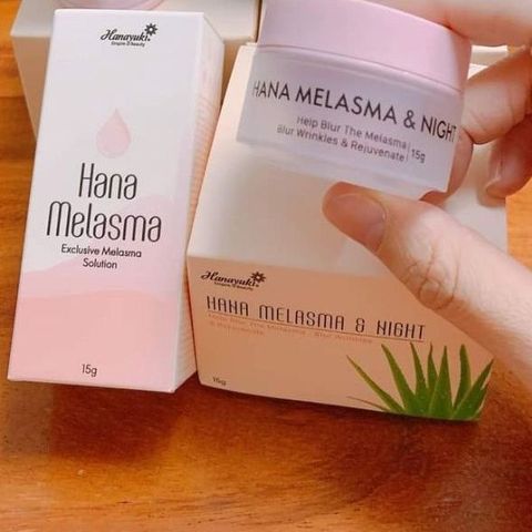 Kem Giảm Hỗ Trợ Giảm Thâm Nám Ban Đêm Hana Melasma Night