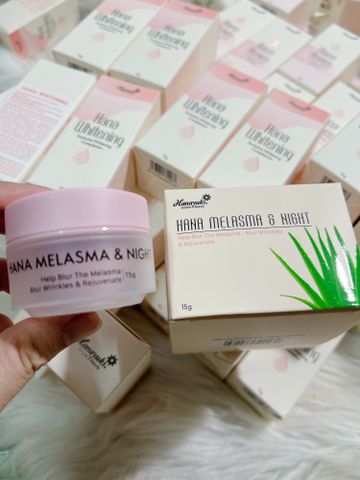 Kem Giảm Hỗ Trợ Giảm Thâm Nám Ban Đêm Hana Melasma Night