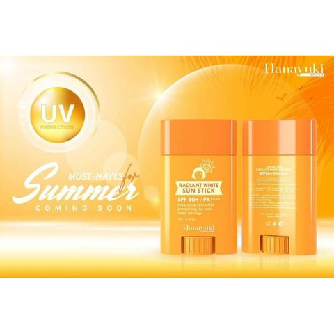 Sáp Chống Nắng Hanayuki Hỗ Trợ Bảo Vệ Da Khỏi Tia UV