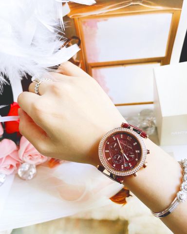 Đồng hồ nữ Michael Kors Parker Chronograph sang chảnh