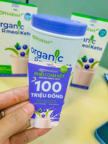 Organic Rmeal Keto – Bữa Ăn Lành Mạnh Hàng Chính Hãng