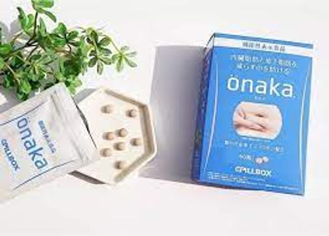 (60 viên) Viên Uống Giảm Béo Bụng Onaka Pillbox Nhật Bản Hộp 60 Viên - Hỗ Trợ Giảm Cân, Đốt Cháy Mỡ, Săn Chắc Da chính hãng